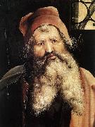 Matthias Grunewald St Anthony oil painting